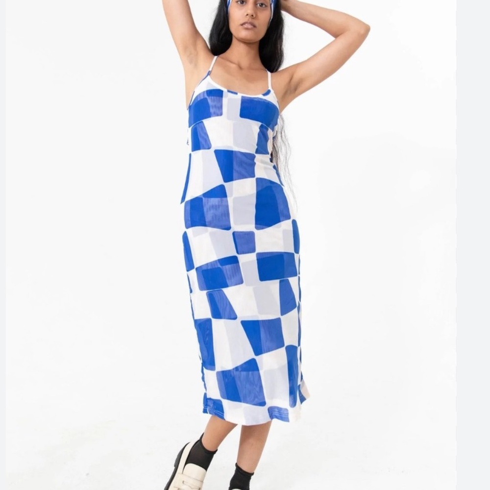 Find Me Now Kai Geometric Dress in Cobalt